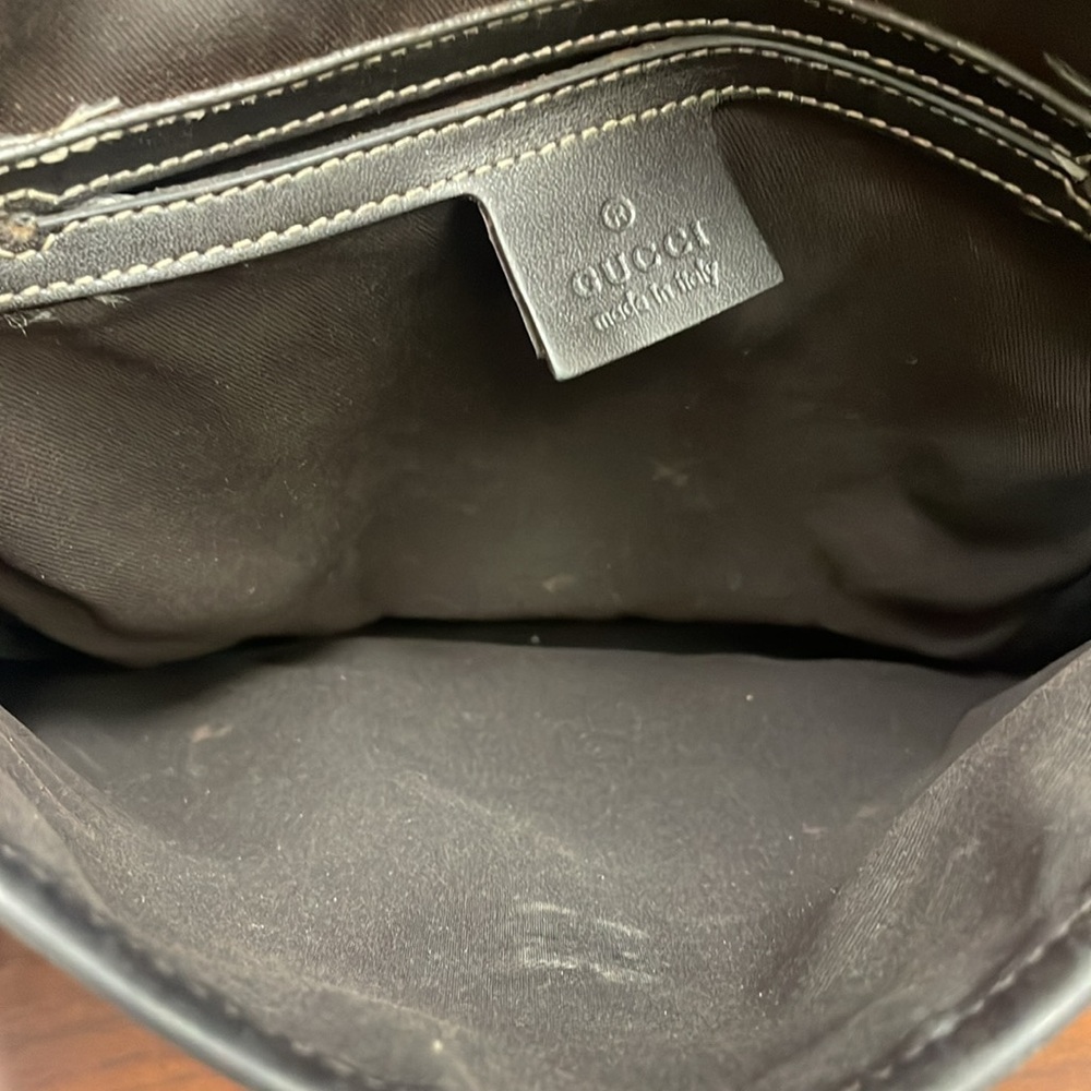 Vintage Gucci GG Supreme Monogram Small Crossbody Flap Bag - Picture 11 of 16